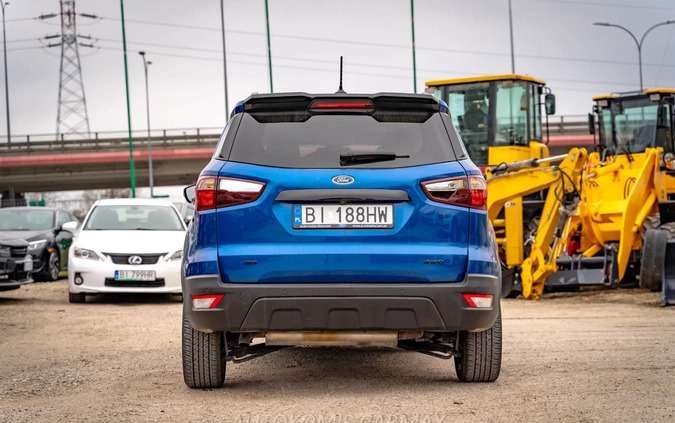Ford EcoSport cena 72500 przebieg: 48300, rok produkcji 2021 z Białystok małe 352